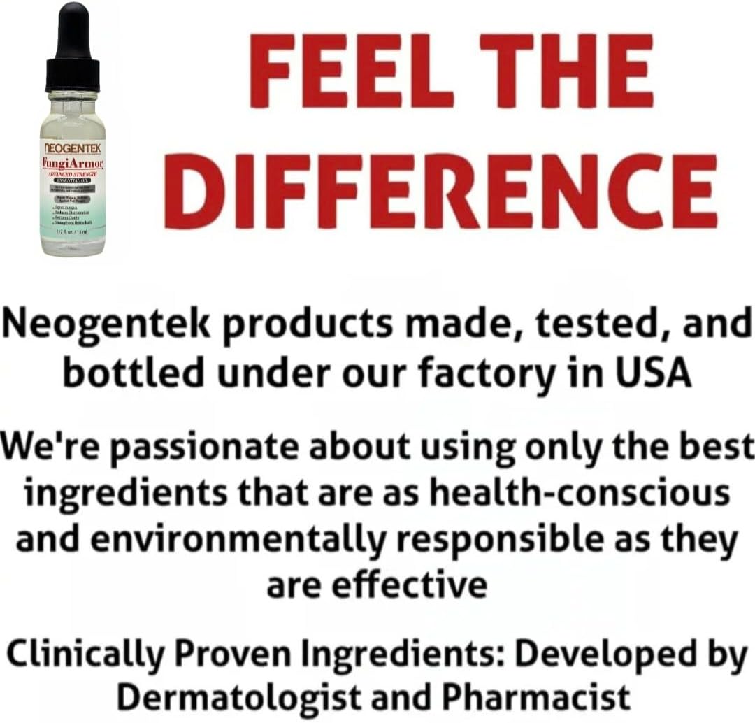 Neogentek FungiAmor - Nail Fungus Treatment - Made in USA - 15ML