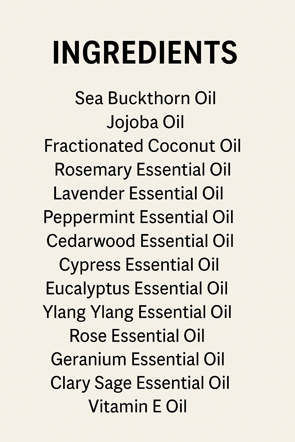 Scalp & Hair Tonic Essential Oil | Made in USA - 1 OZ