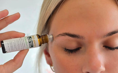 Migraine, Sinus Essential Oil Roller | Made From 7 Powerful Essential Oils | Natural Comfort & Relaxation Aromatherapy Roll-On for Headache, Sinus 10ml