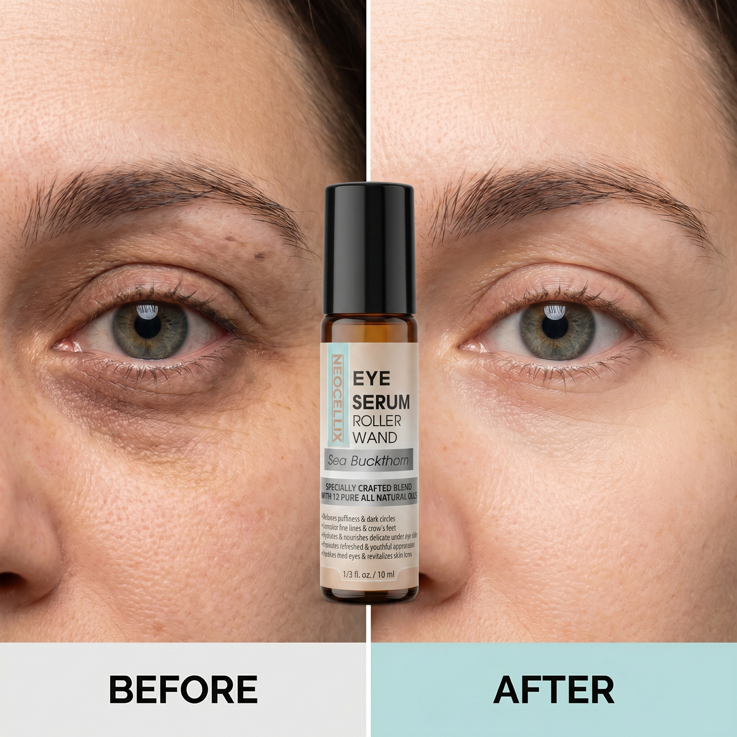 Eye Serum Oil Roller | Made in Usa - 10 ML