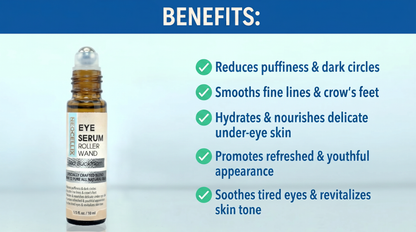 Eye Serum Oil Roller | Made in Usa - 10 ML