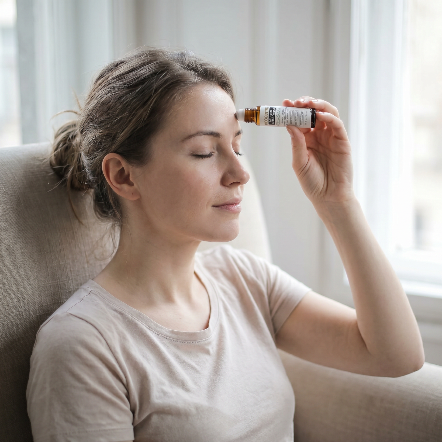Migraine, Sinus Essential Oil Roller | Made in Usa - 10 ML
