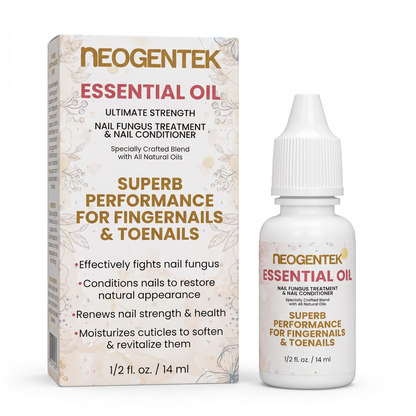 Neogentek Essential Oil Fight Nail Fungus I Made in USA - 14 ML