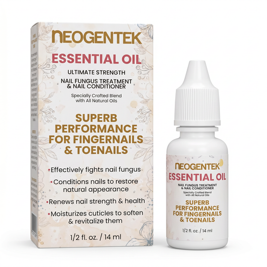 Neogentek Essential Oil Fight Nail Fungus I Made in USA - 14 ML