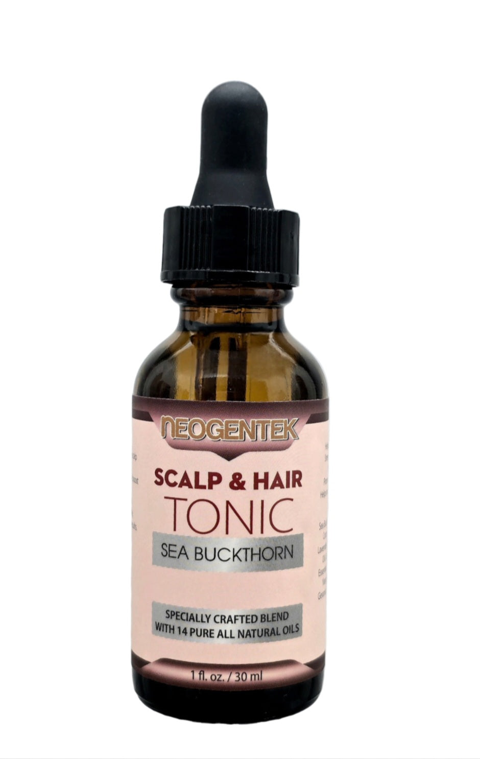 Hair & Scalp Tonic Essential Oil – Made from 14 Botanical Oils for Thicker, Fuller Hair • Root-Strengthening & Scalp-Nourishing Serum • Refreshing Herbal Formula – Made in USA -1 oz