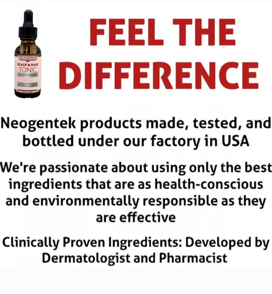 Hair & Scalp Tonic Essential Oil – Made from 14 Botanical Oils for Thicker, Fuller Hair • Root-Strengthening & Scalp-Nourishing Serum • Refreshing Herbal Formula – Made in USA -1 oz