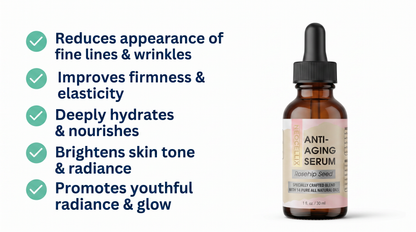 Anti-Aging Oil Serum | Made in Usa - 1 Fl Oz