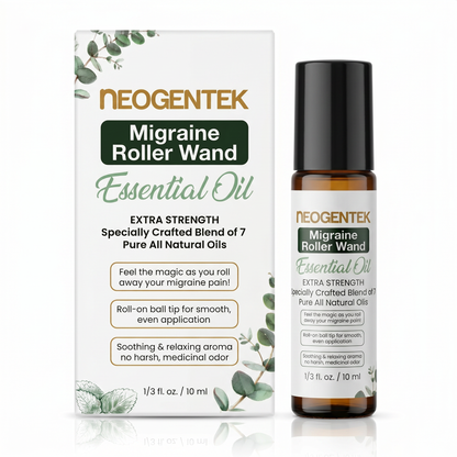 Migraine, Sinus Essential Oil Roller | Made in Usa - 10 ML