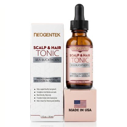 Scalp & Hair Tonic Essential Oil | Made in USA - 1 OZ